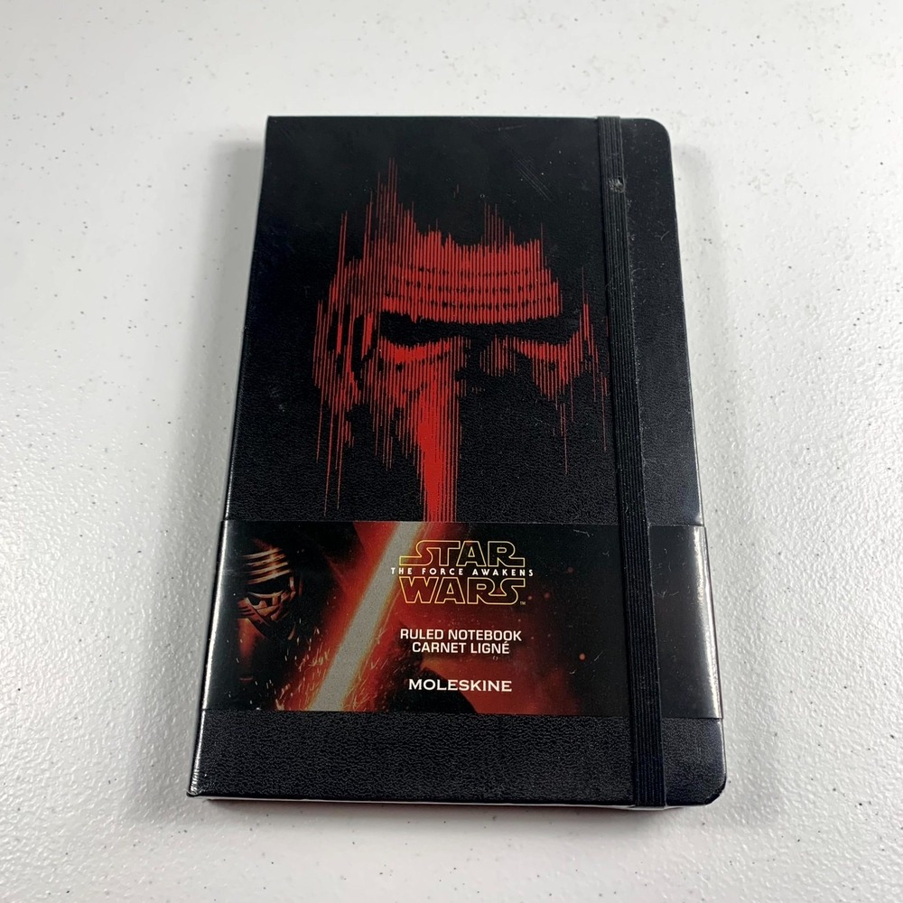 Moleskine Star Wars: The Force Awakens Kylo Ren Limited‎ Edition Ruled Notebook